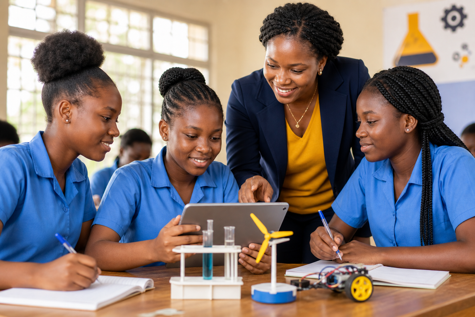 Atelier STEM pour jeunes filles